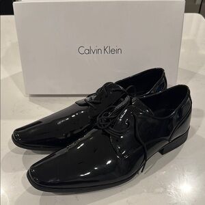 Calvin Klein Black Oxford Dress Shoes